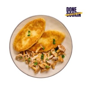 Šaldyti žemaičių blynai DONE COOKIN, 40 vnt x 130 g, 5,2 kg